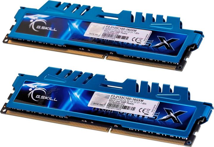 Actual product image G.Skill RipjawsX (2 x 8GB, 2133 MHz, DDR3-RAM, DIMM)