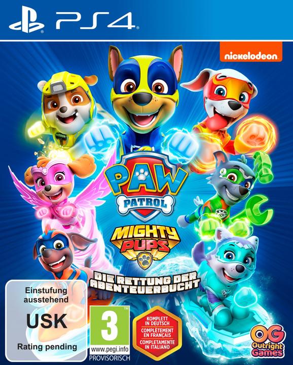 Produktbild Bandai Namco Paw Patrol Mighty Pups: Die Rettung der Abenteuerbucht (PS4, DE)