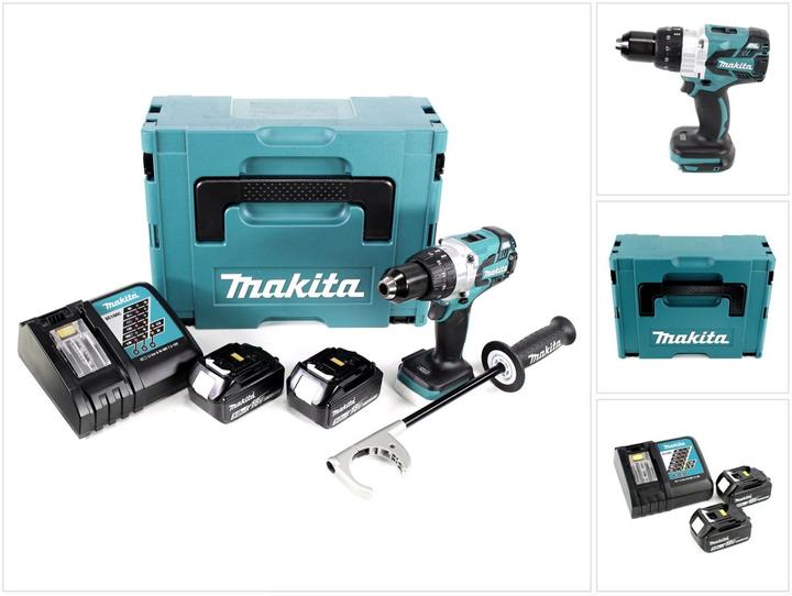 Makita DDF481RTJ Makpac (Akkubetrieb)