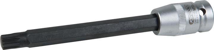 Produktbild KS Tools 1/2" Bit-Stecknuss für Vielzahn (XZN®)-Schrauben M10, Länge 140 mm, phosphatiert