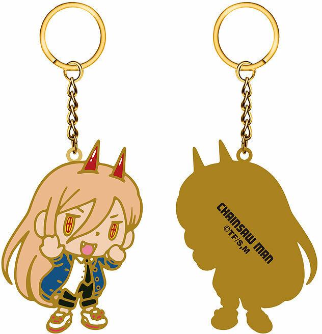 Actual product image Chainsaw Man - Emaille Metal Keychain