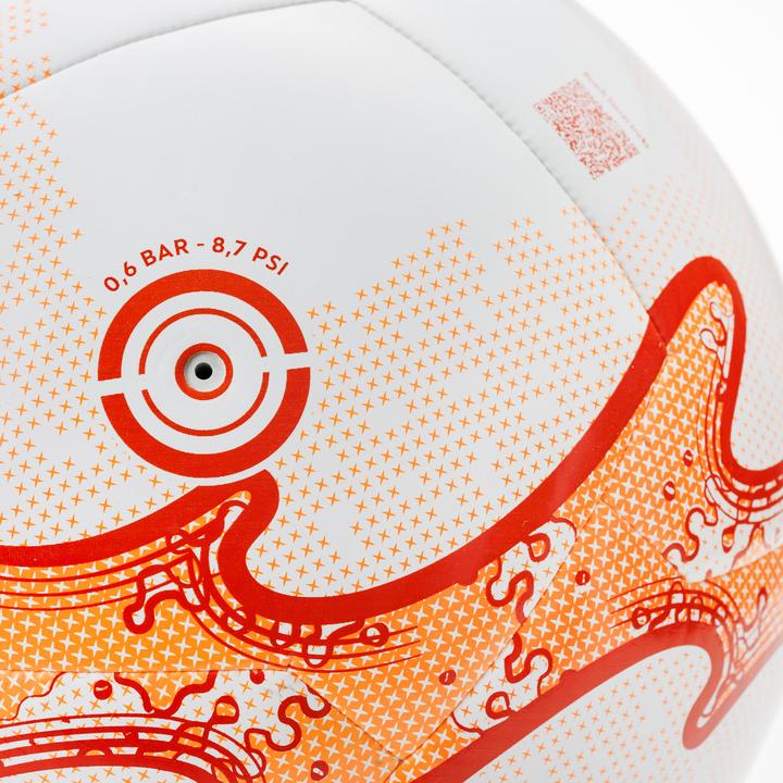 Actual product image Kipsta Beachsoccer Hybridball Light size 5 - white/orange