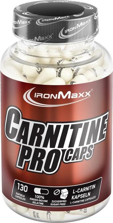 Actual product image IronMaxx Carnitine Pro (130 Piece, 200 g)