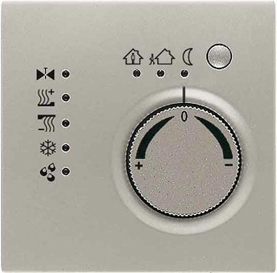Actual product image JUNG Room thermostat UP LS KNX edst mt ES2178TS