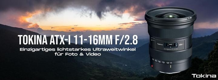 Actual product image Tokina atx-i 11-16mm f/2.8 Plus Canon EF-S (Canon EF-S, APS-C / DX)