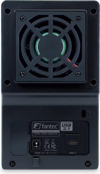 Actual product image Fantec QB-X2U31z 2 x 3.5 SATA Raid HDD USB 3.1 (3.5")