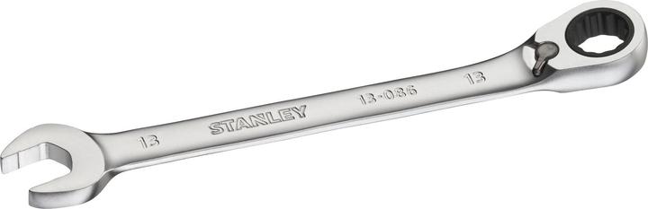 Stanley Clé à cliquet, réversible, 13 mm (13 mm)