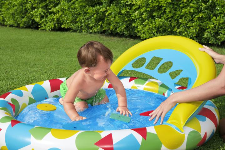 Actual product image Bestway Splash & Learn Kiddie Pool 120x117x46cm