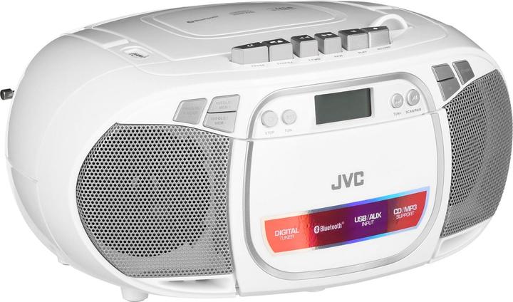 Actual product image JVC RC-E451W CD player Portable CD player White (VHF, Bluetooth)