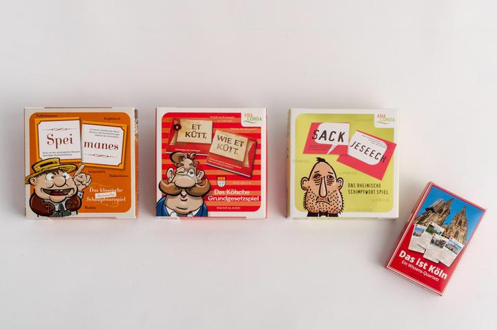 Actual product image Sackjeseech - The Rhenish swearword game (German)