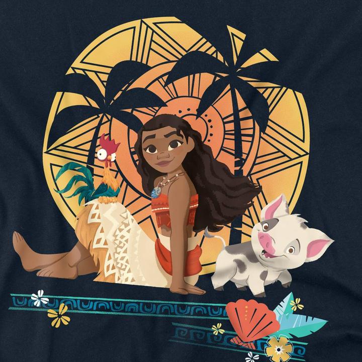 Immagine prodotto Moana Maglietta Tramonto da Seduto Adulto Unisex (M)