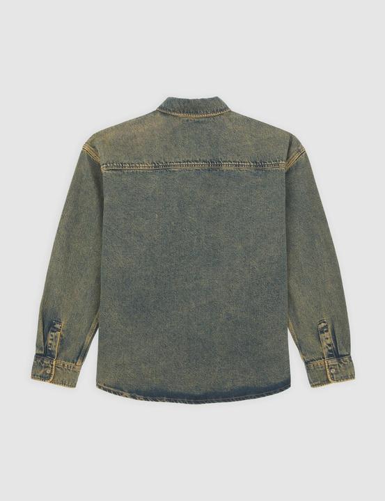 Produktbild Dickies Houston Ls Shirt Yellow Fade Ind (S)