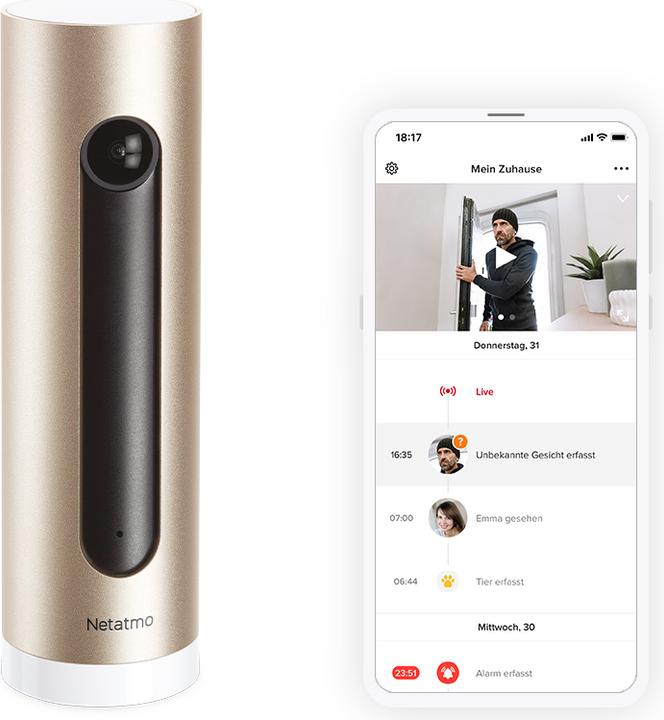 Image du produit Netatmo Caméra extérieure + caméra intérieure Bundle (1920 x 1080 Pixels)