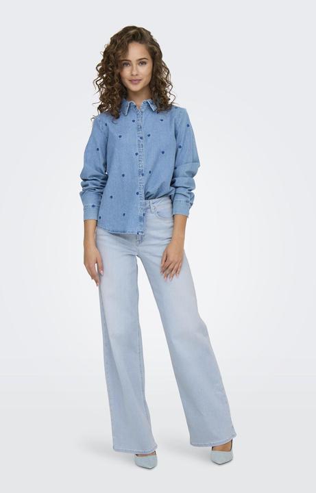 Produktbild Only ONLMADISON Hohe Taille Weiter Beinschnitt Jeans Jeans mit weitem Bein (30)
