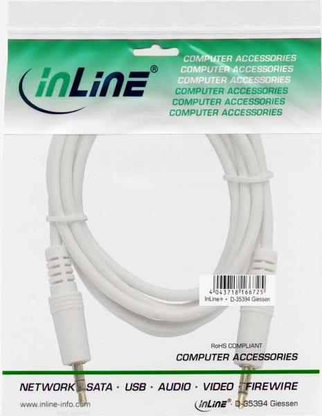 Actual product image InLine 3.5mm-3.5mm (1 m, 3.5mm jack (AUX))