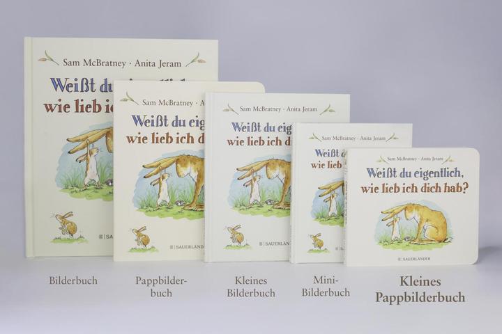 Image du produit Weisst du eigentlich, wie lieb ich dich hab? (Allemand, Sam McBratney, 1990)