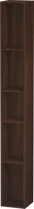 Actual product image Duravit Shelf unit L-CUBE 180x180x1400mm brushed walnut
