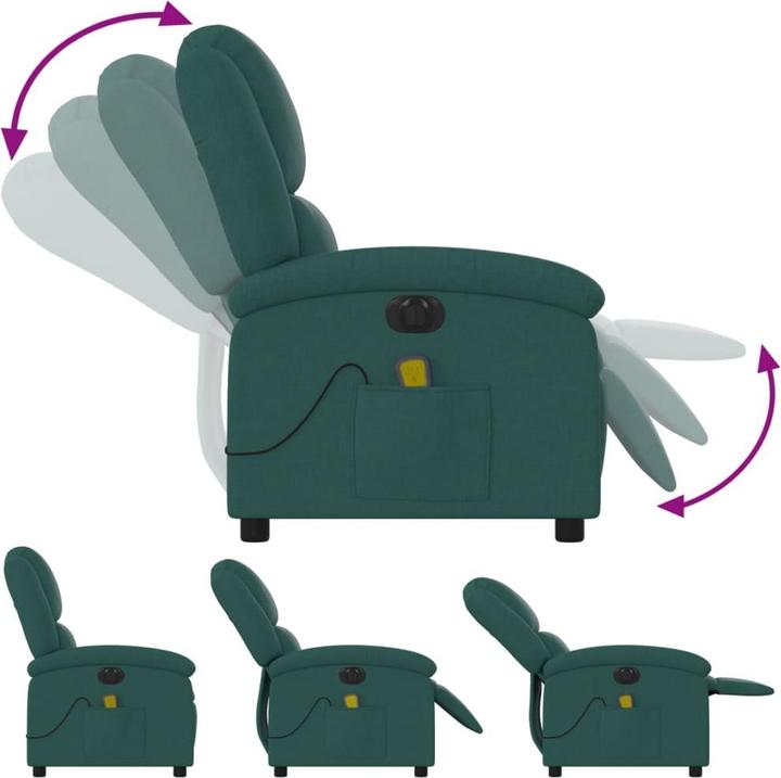 Produktbild VidaXL Massagesessel Elektrisch Stoff
