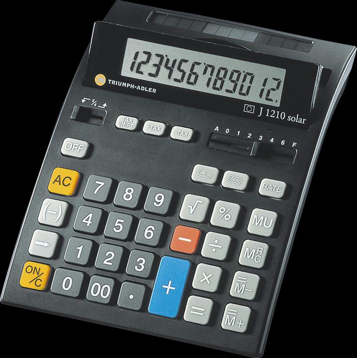Image du produit Triumph-Adler Calculatrice de bureau J 1210 (Piles)