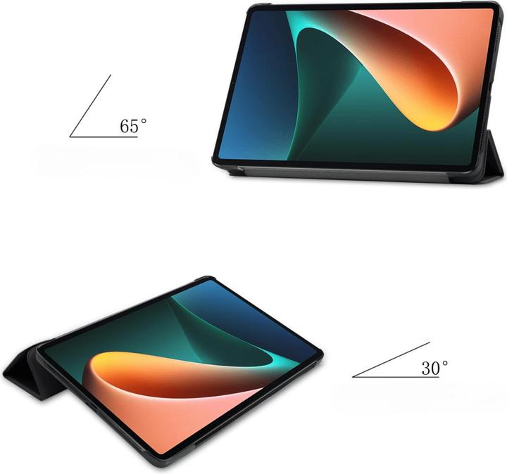 Actual product image Cover-Discount Xiaomi Pad 5 - Tri-fold Smart Case grey (Xiaomi Pad 5)