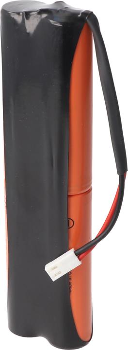 Actual product image XCell Emergency light battery NiMH 4.8V 3700mAh L2x2 4/3A with 100mm cable and plug replaces GP400LAHT4S6 (1 pcs., 3700 mAh, Rechargeable battery)