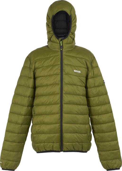 Actual product image Regatta Mens Marizion Baffled Hooded Padded Jacket (S)