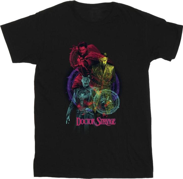 Image du produit - T-shirt DOCTOR STRANGE RAINBOW - Homme (XL)