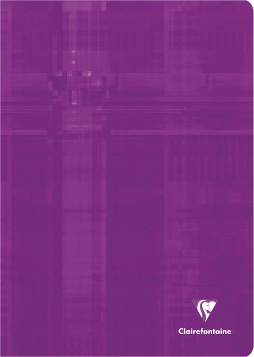 Actual product image Clairefontaine Notebook with ruler (A4, Checked, Hardcover)