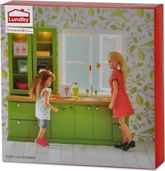 Produktbild Micki Lundby Küchenspüle+Geschirrspüler.