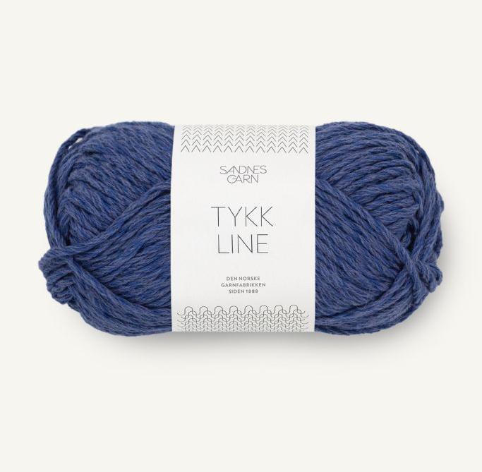 Produktbild Sandnes Garn Tykk Line col. 5863 blueprint ca. 60 m 50 g (60 m)