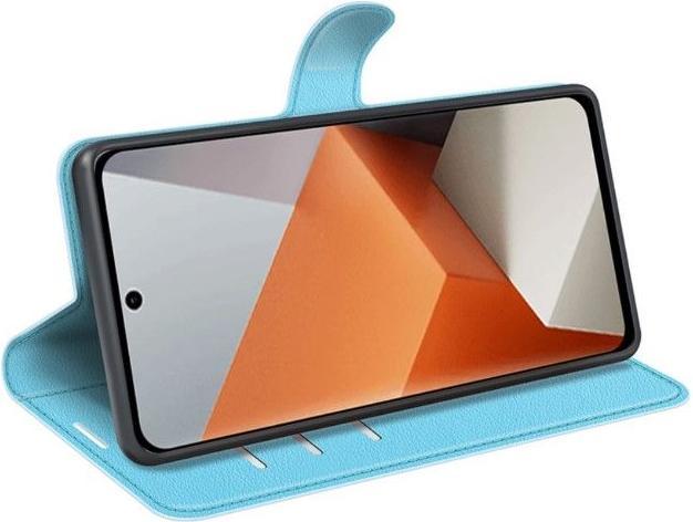 Produktbild MU Classic Litchi Leder Bookcover Series (Xiaomi Redmi Note 13 Pro+)