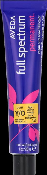 Aveda Permanent Hair Color Light Y/O Pure Tone Creme 1oz 28g (Light Yellow Orange)