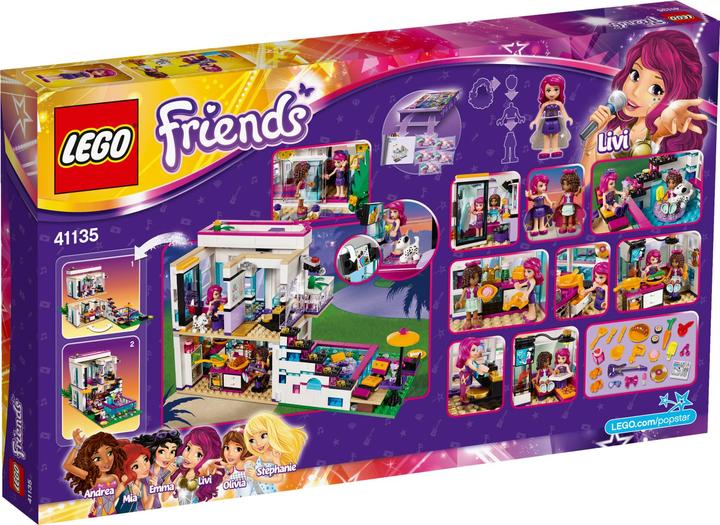 Actual product image LEGO Livi's Pop Star House (41135, LEGO Friends)
