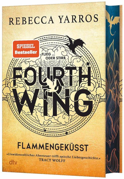 Image du produit Fourth Wing – Flammengeküsst (Allemand, Rebecca Yarros, Melanie Korte, Michaela Kolodziejcok, 2023)