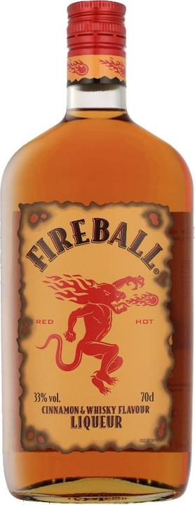 Fireball Likör mit Zimt & Whisky (1 x 70 cl)