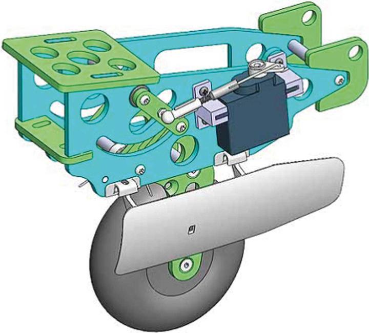 Actual product image Multiplex Retractable landing gear Lentus