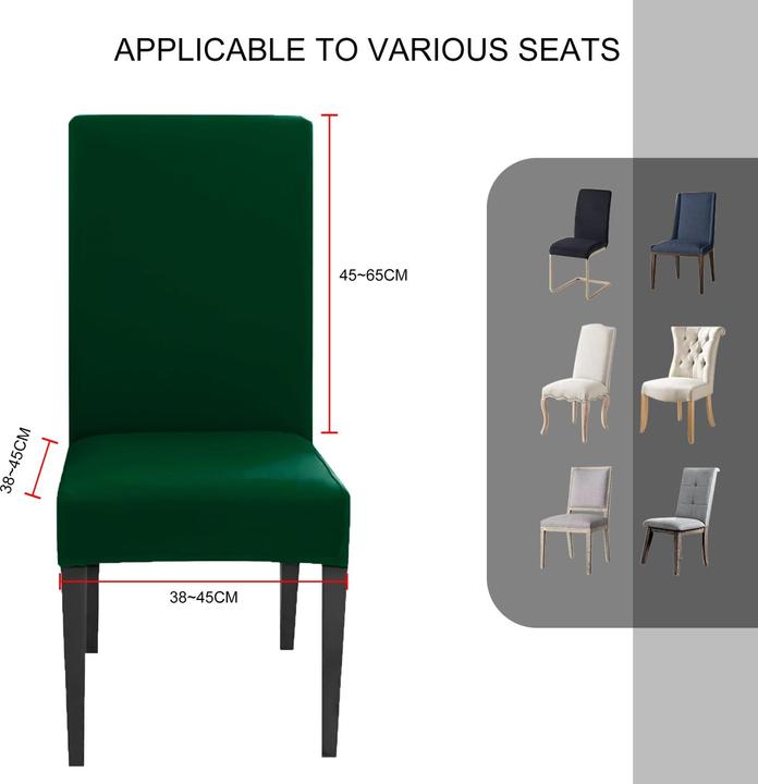 Image du produit Intirilife 4x Housse de chaise élastique