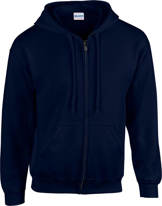Gildan Hoodie mit durchgehendem Reissverschluss Durchgehender Reissverschluss