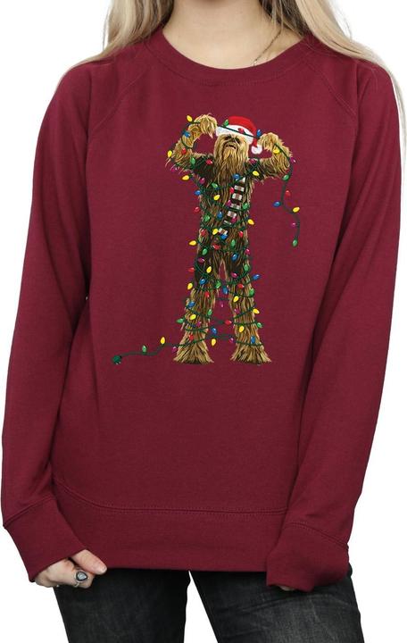 Image du produit Star Wars - Sweat CHEWBACCA CHRISTMAS LIGHTS - Femme (S)