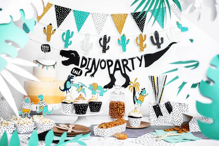 Immagine prodotto Partydeco Decorazione di compleanno con striscione Dino Party
