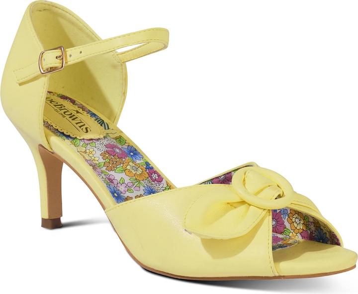 Actual product image Joe Browns Buckle Detail Open Toe Heels (38)