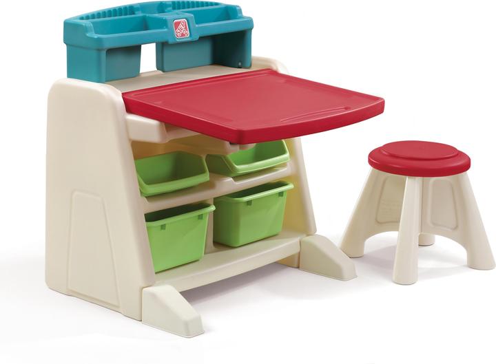 Produktbild Step2 Flip & Doodle Easel Desk With Stool