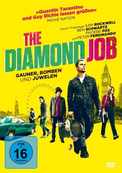 Produktbild Plaion The Diamond Job - Gauner, Bomben und Juwelen (DVD) (Verkauf) (DVD, 2018, Deutsch, Englisch)