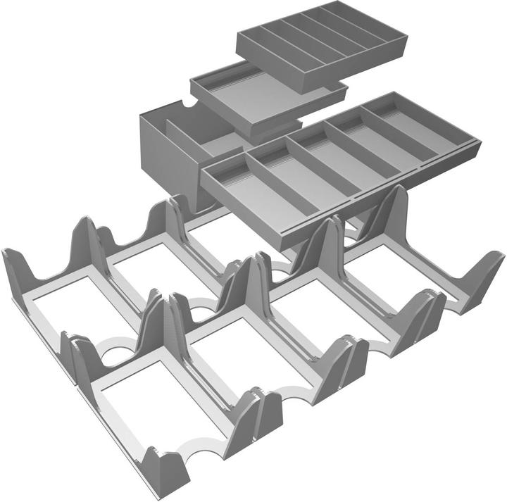 Produktbild Feldherr FH61140 - Organizer für Flügelschlag inkl. Erweiterungen Europa und Ozeanien (Kunststoff)