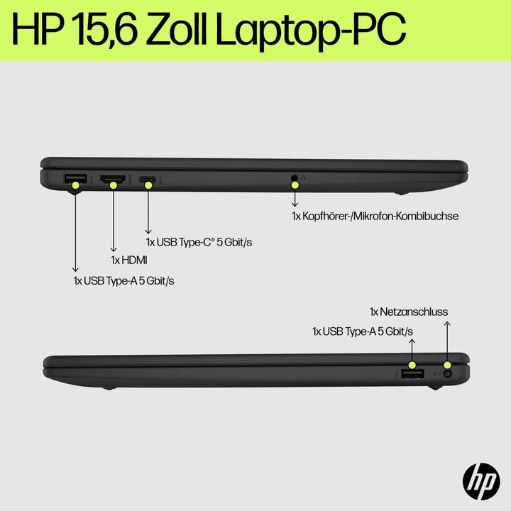 Produktbild HP 15-fd0054ng (15.60", Intel Core i5-1334U, 16 GB, 512 GB, DE)
