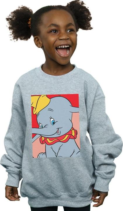 Immagine prodotto Disney Dumbo Portrait Felpa Ragazze (152, 158)