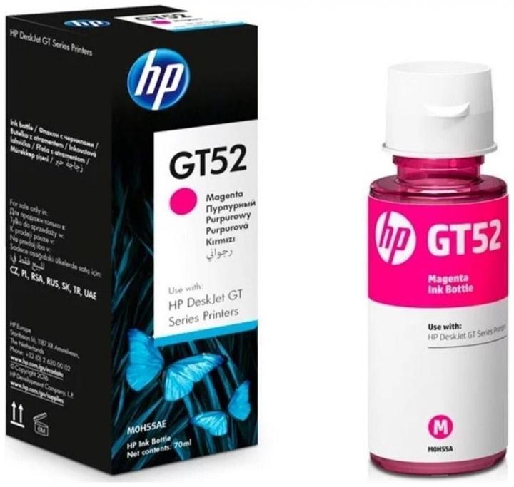 Actual product image HP Ink/GT52 Original Bottle MG (M)