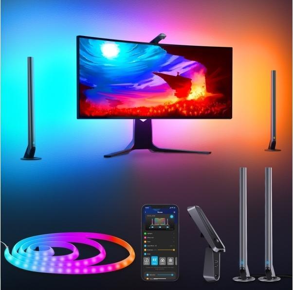 Image du produit Govee DreamView G1 Pro Lumière de jeu, RGBIC, WiFi (300 lm)