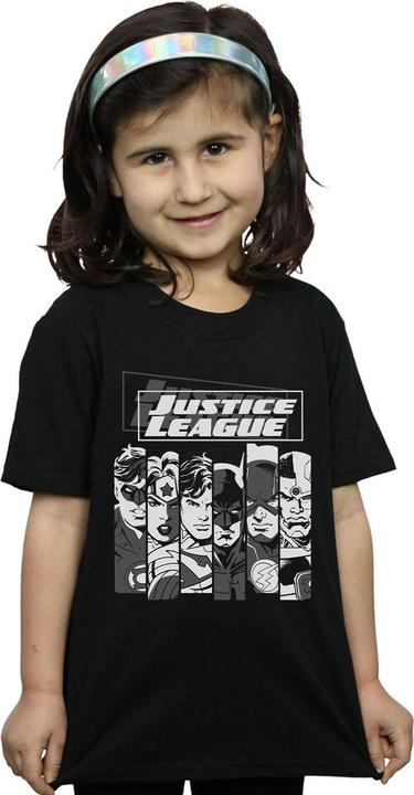 Produktbild Justice League Stripes TShirt Mädchen (152, 158)