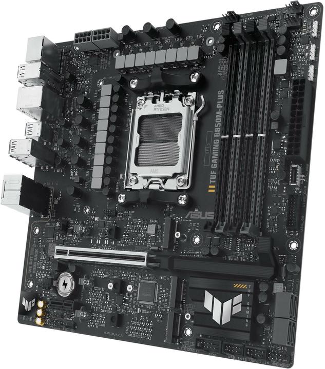 Actual product image ASUS TUF GAMING B850M-PLUS (AM5, AMD B850, mATX)